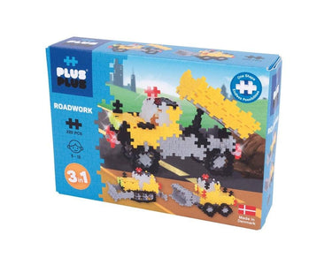plus plus stem PLUS-PLUS - BASIC - 3 IN 1 - ROAD WORK - 220 PCS